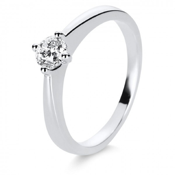 Heyder Exclusiv Solitaire-Brillantring 585/-WG 1E210W4-2