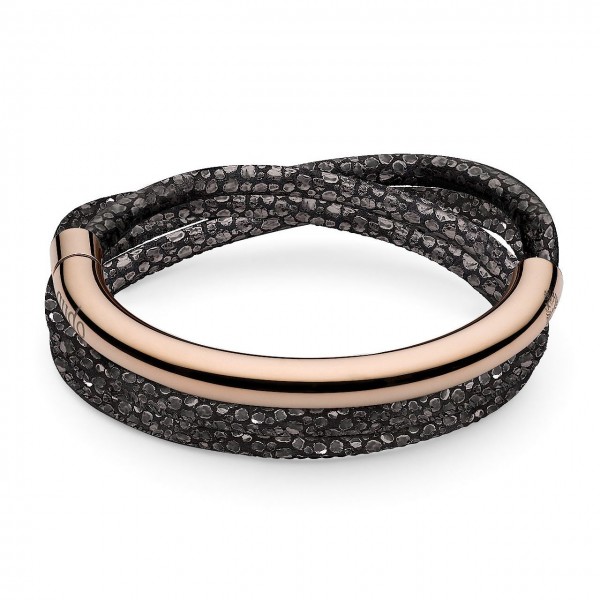Qudo Wickelarmband Doppio small primula black carbon Q147396