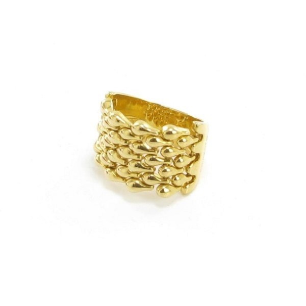 Damenring, 750-er Gelbgold, 357.50