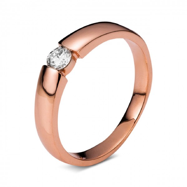 Heyder Exclusiv Solitaire-Brillantring 585/-RG 1A356R4-2