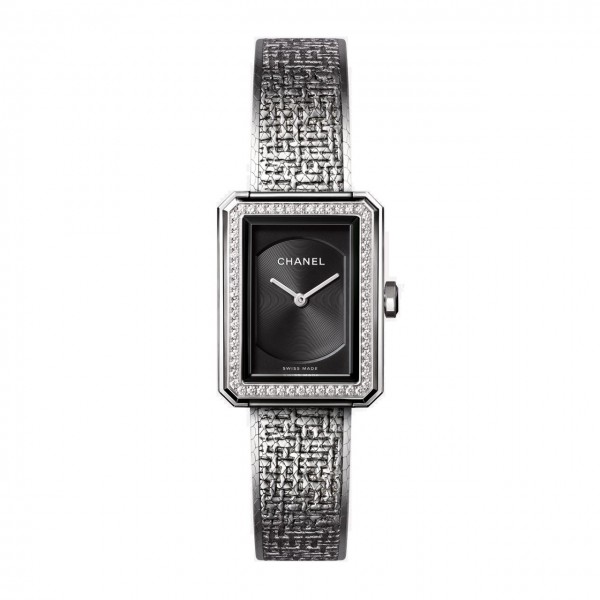 CHANEL BOY·FRIEND TWEED UHR H4877