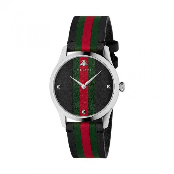 Gucci Unisex G-Timeless schwarz/grün/rot YA1264079