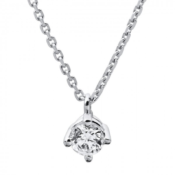 Heyder Exclusiv Diamant-Collier 585/-WG 4A309W4-7