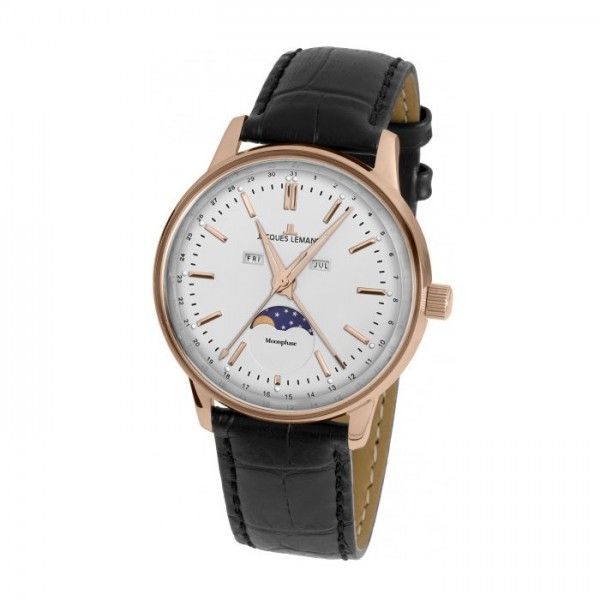 Jacques Lemans Herrenuhr Retro Classic Mondphase N-214B