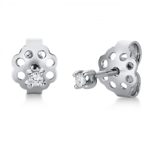 Heyder Exclusiv Diamant-Ohrstecker 750/-WG 2A813W8-1