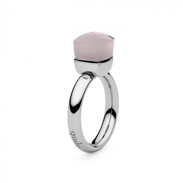 Qudo Damenring Firenze big rosequartz opal Q626048
