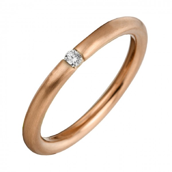 Heyder Exclusiv Solitaire-Brillantring 585/-RG 1A041R4-2