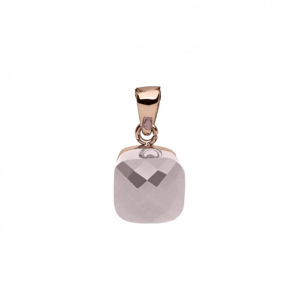 Qudo Anhänger Firenze rosequartz opal 400047