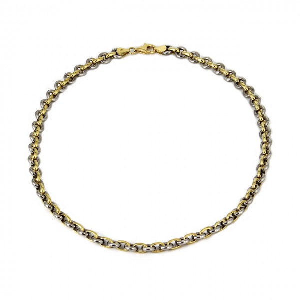 Heyder Exclusiv Collier Platin und Gelbgold