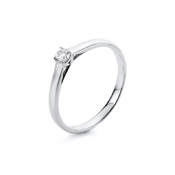 Heyder Exclusiv Solitaire-Brillantring 585/-WG 1A443W4-7