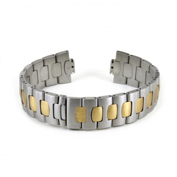 Omega Stahlarmband Bicolor Gold 18 kt. 0020D81455448