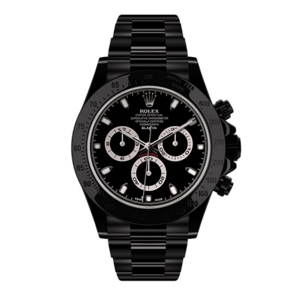 Blaken Rolex Herrenuhr Daytona