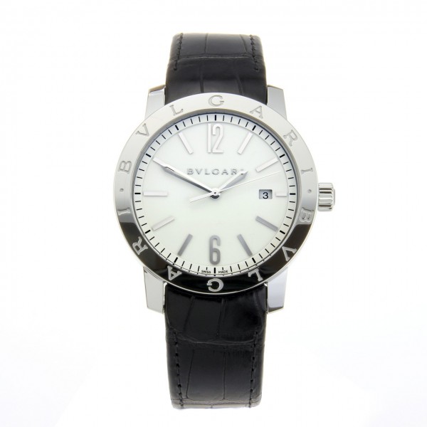 Bulgari BVLGARI BVLGARI Herrenuhr White Date BB41WSLD