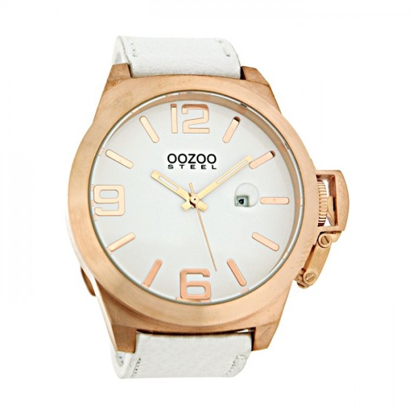 OOZOO Herrenuhr Steel XXL OS109