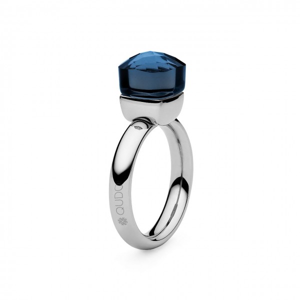 Qudo Damenring Firenze big dark blue Q611057