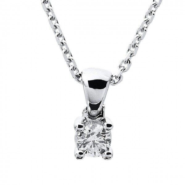 Heyder Exclusiv Diamant-Collier 585/-WG 4A315W4-3