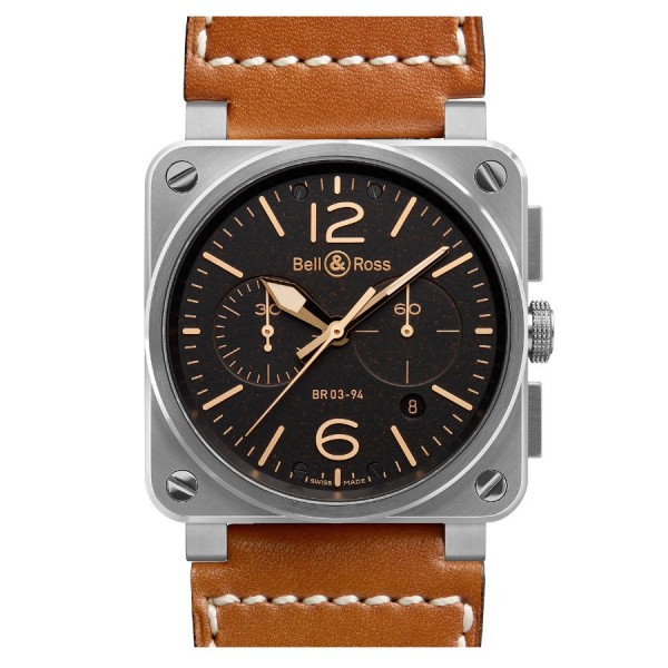 Bell & Ross Aviation Chronograph Golden Heritage BR 03-94
