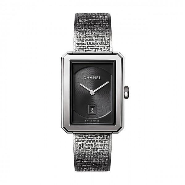 CHANEL BOY·FRIEND TWEED UHR H4878