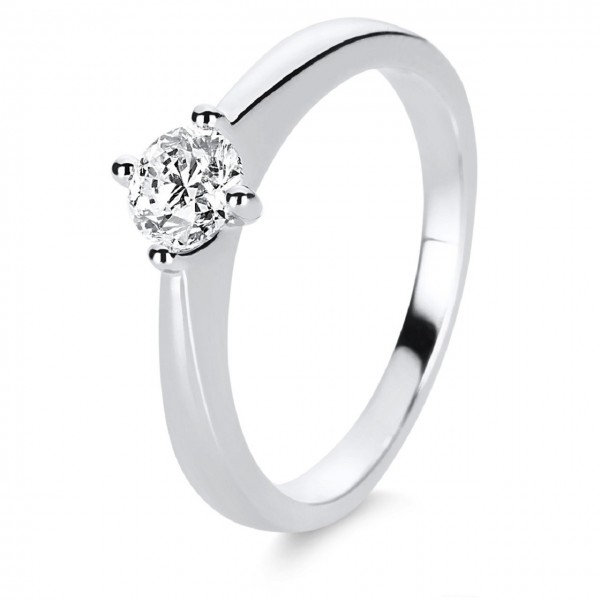 Heyder Exclusiv Solitaire-Brillantring 585/-WG 1E211W4-2