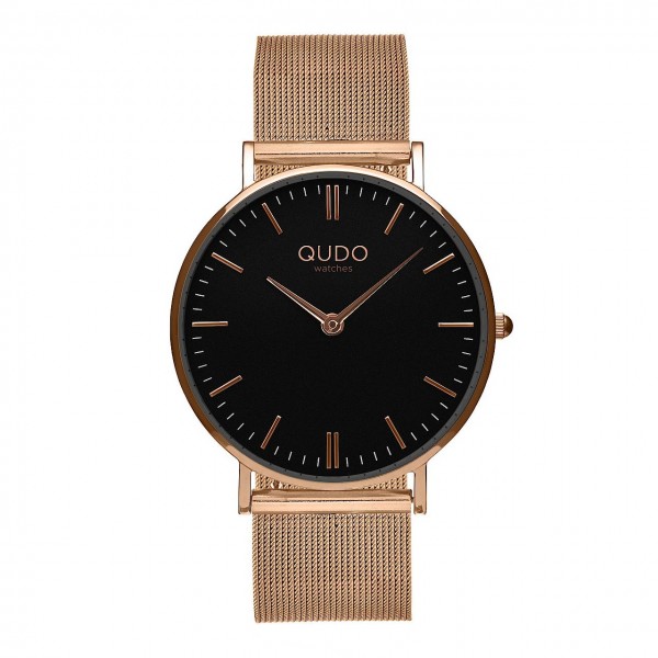 Qudo Damenuhr Eterni schwarz 840411