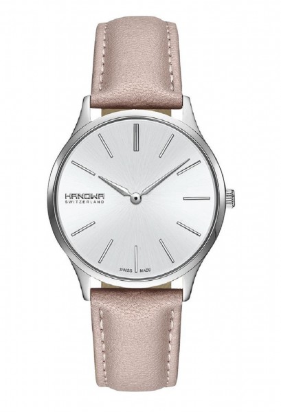Hanowa Damenuhr Pure silbern beige 16-6075.04.001.10