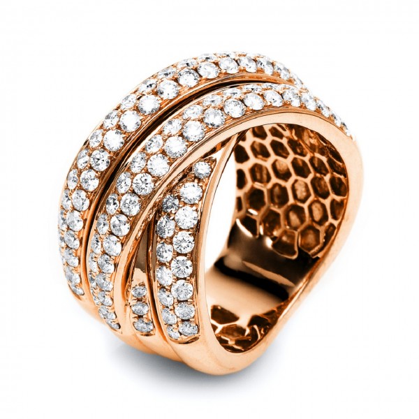 Heyder Exclusiv Pavé-Brillantring 750/-RG 1K097R8-2